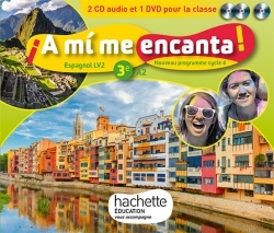 A mi me encanta espagnol cycle 4 / 3e LV2 - Coffret CD/DVD classe - éd. 2017