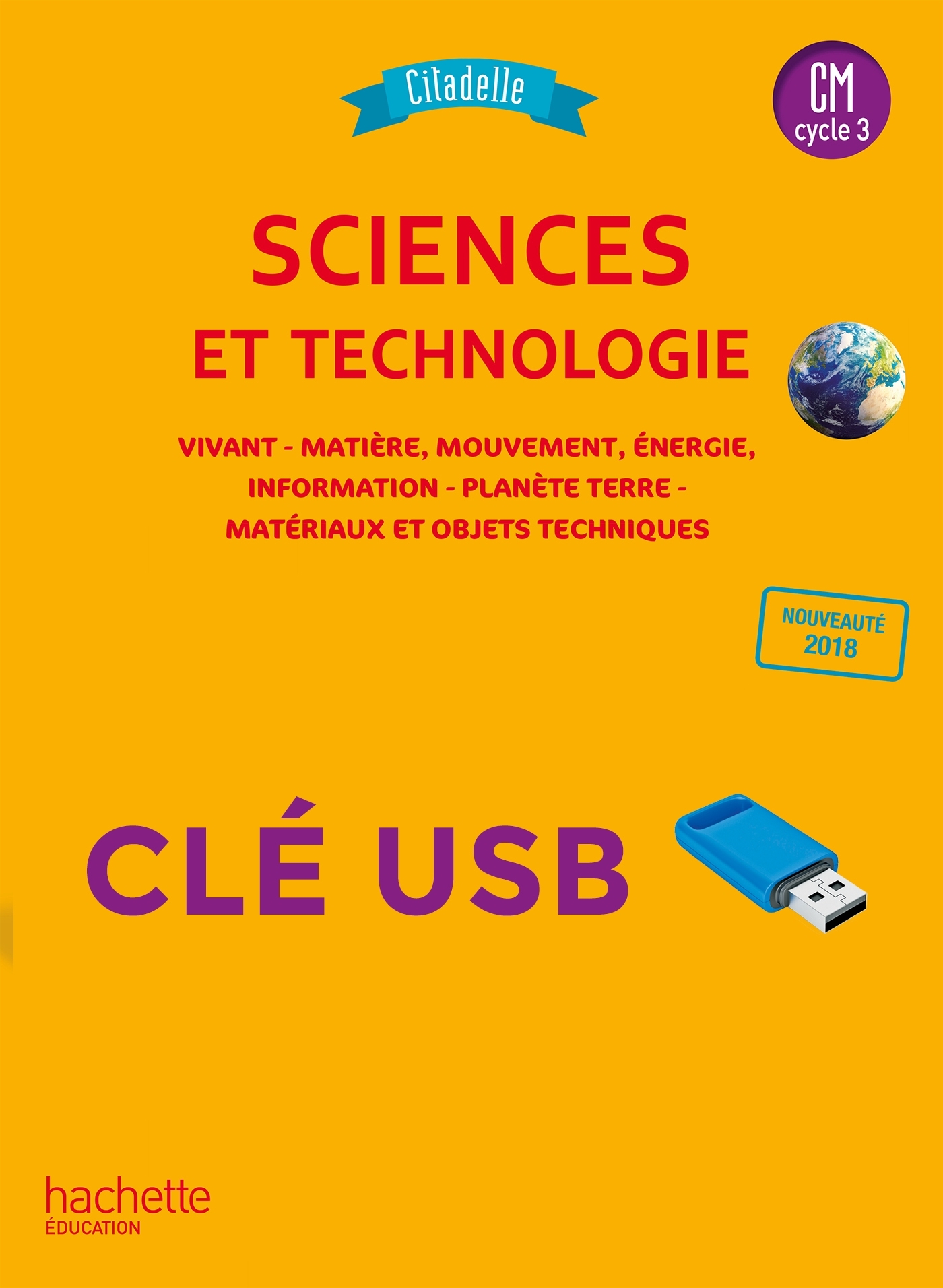 Citadelle Sciences CM - Clé USB - Ed. 2018