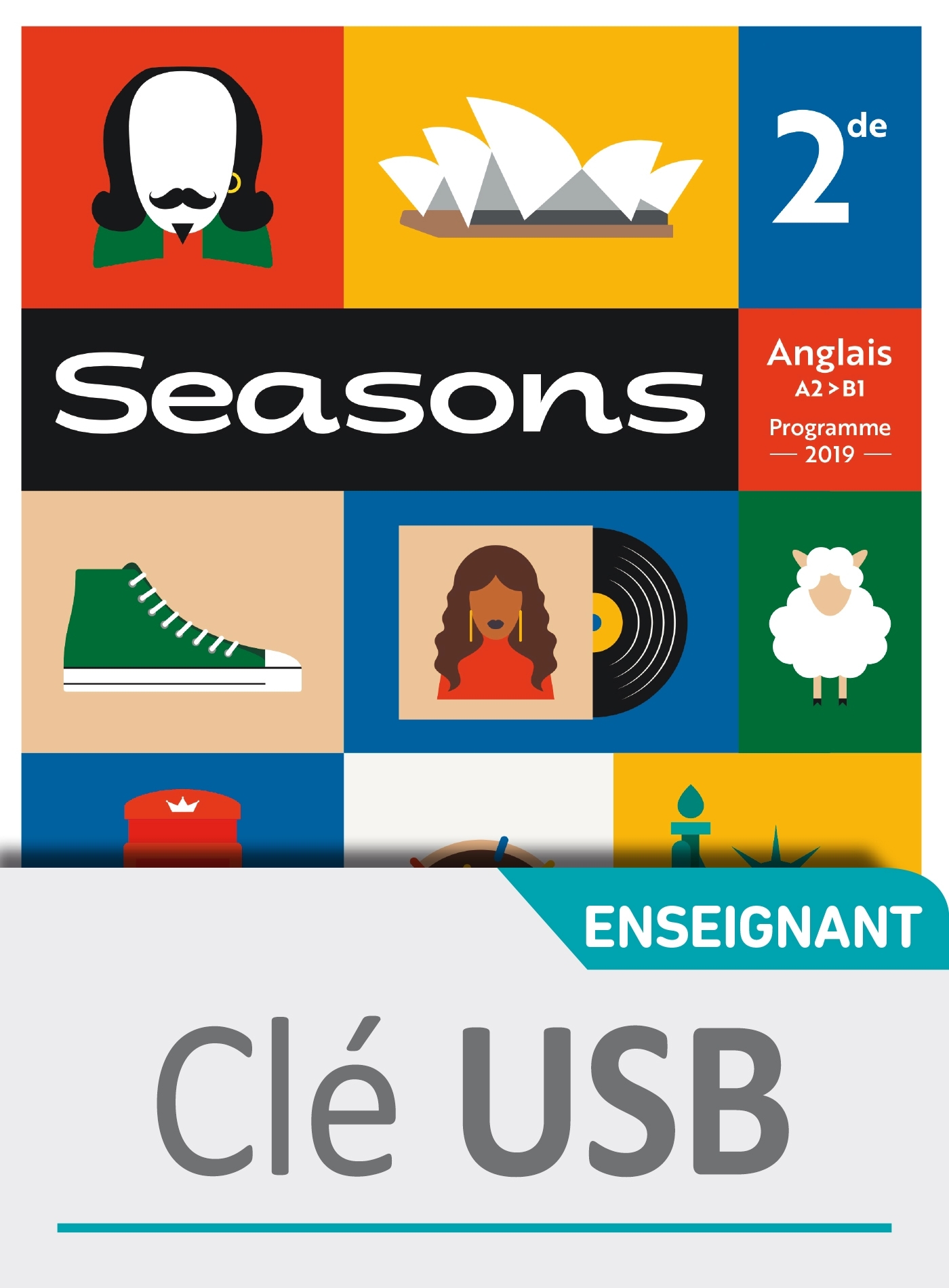Seasons 2nde - Clé USB classe - Ed. 2019