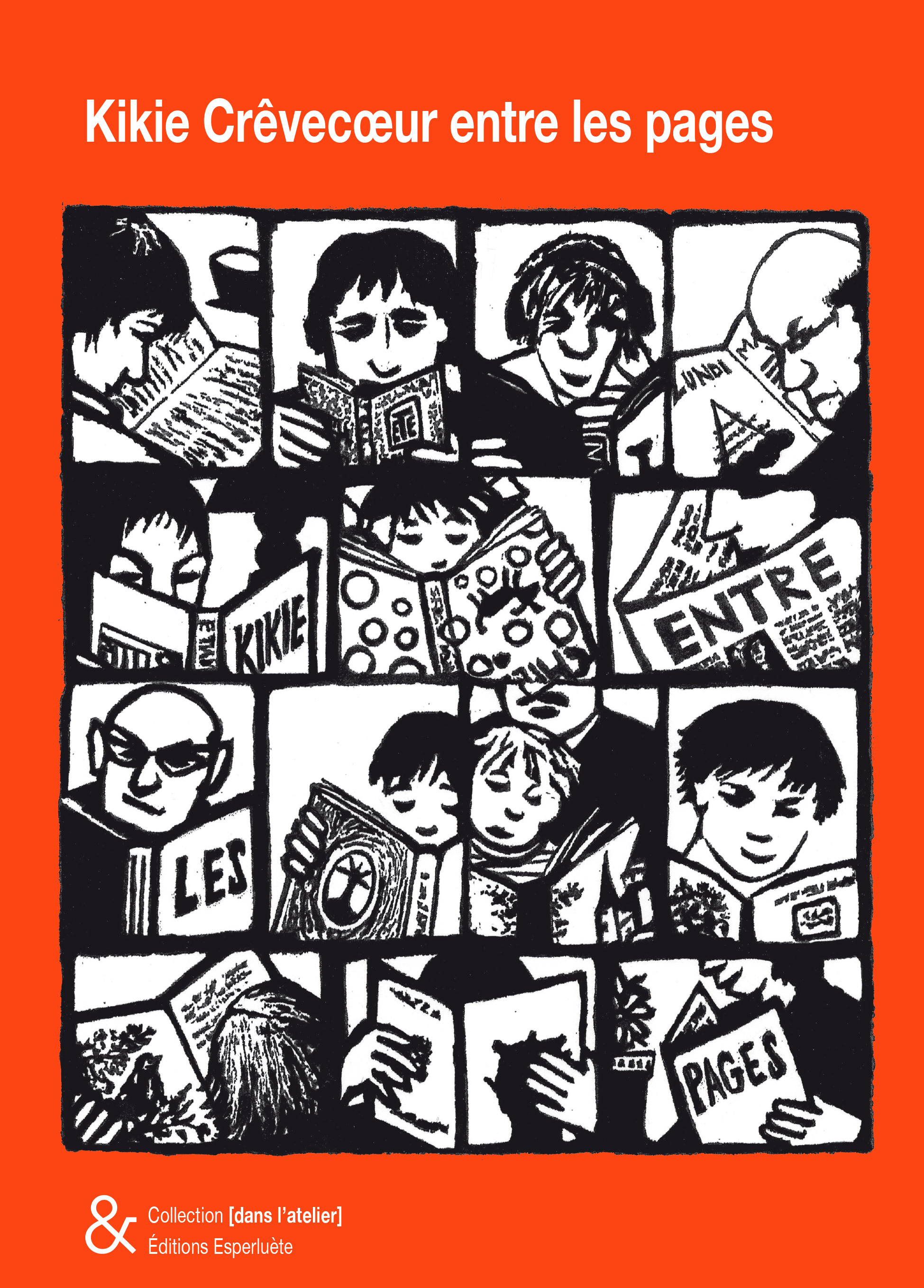 Kikie Crêvecœur entre les pages