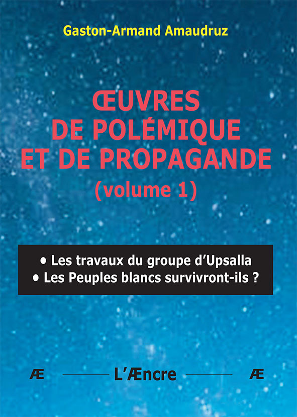 Œuvres de polémique et de propagande – 1