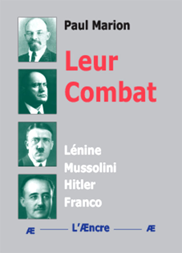 Leur Combat (Lénine-Mussolini-Hitler-Franco)