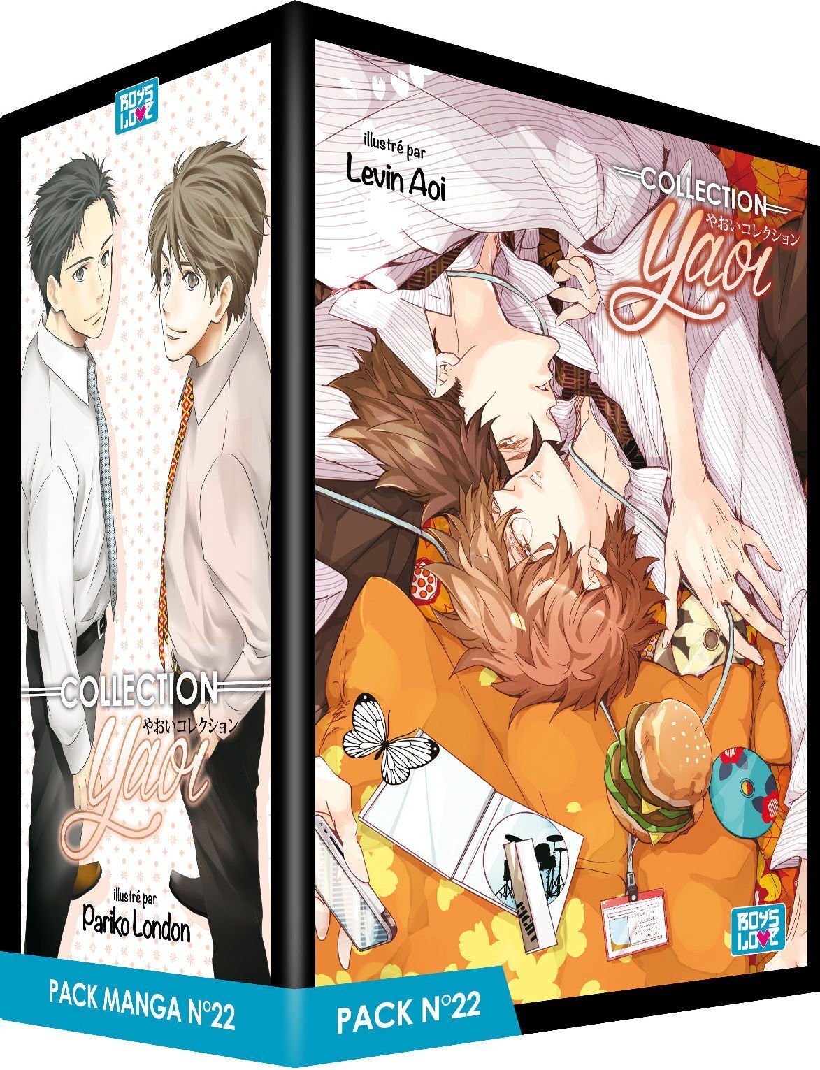 Pack Boy's Love - Partie 22 - 5 Mangas (Livres)
