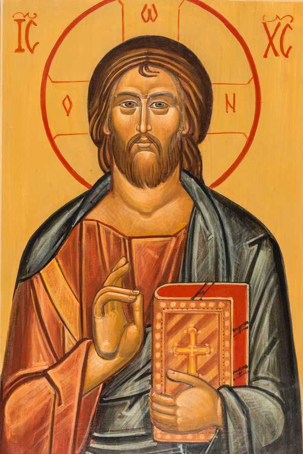 IC105 - Carte postale - Icônes - Pentocrator