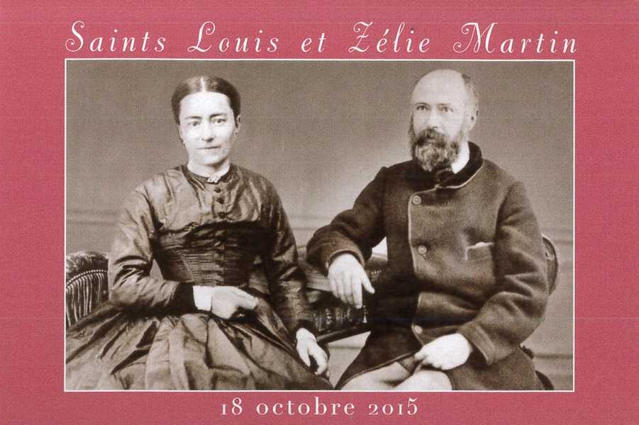 Carte postale - Saints Louis et Zélie Martin