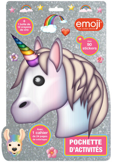 Emoji licorne - Pochette d'activités