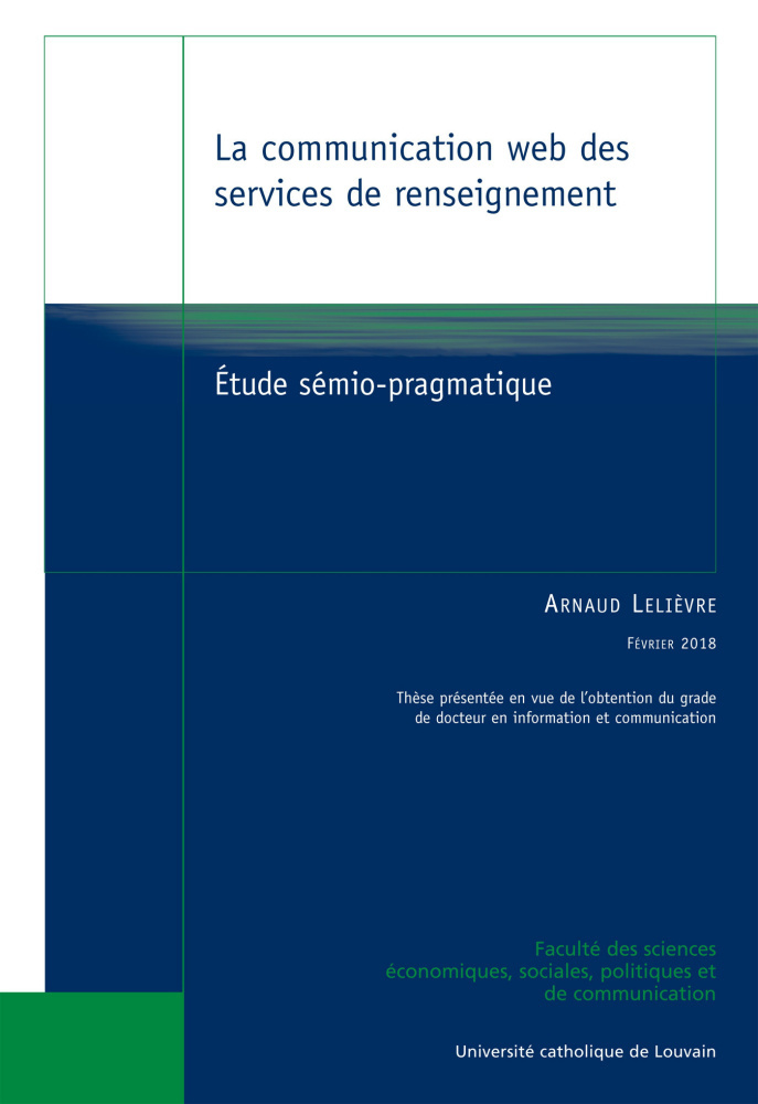 La communication web des services de renseignement