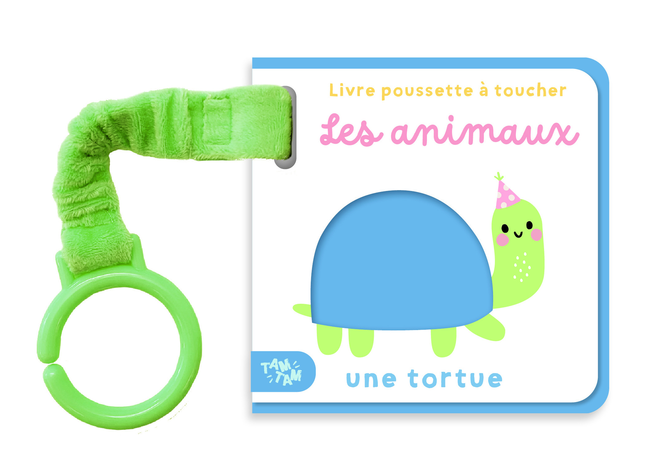 Les animaux - Livre poussette à toucher