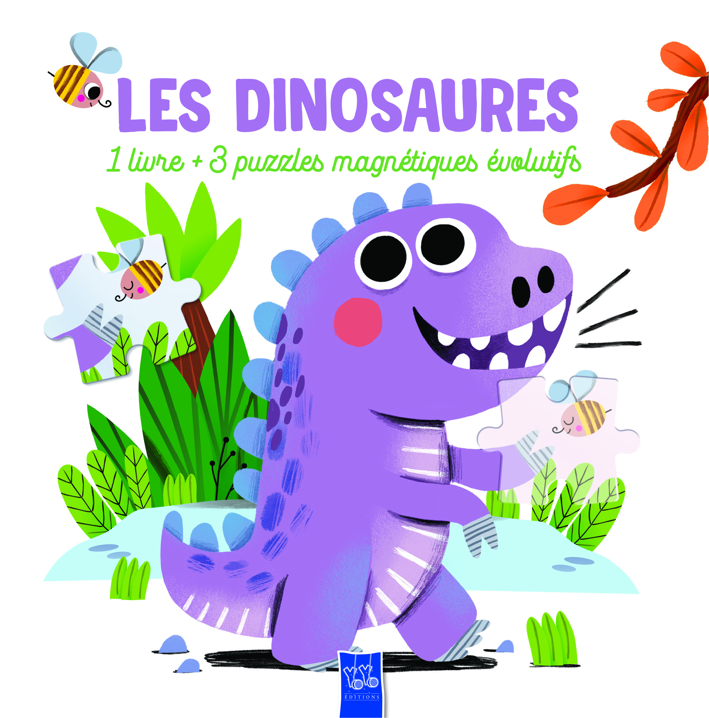 Les dinosaures - Livre et puzzle