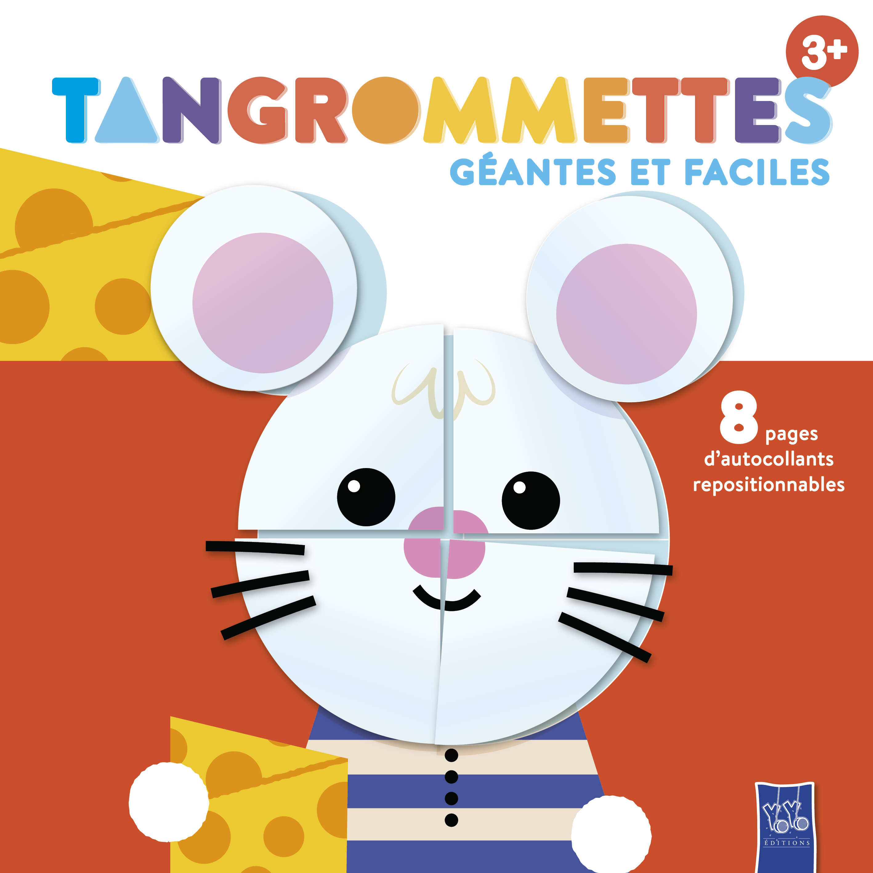 La souri - Tangrommettes géantes et faciles 3+