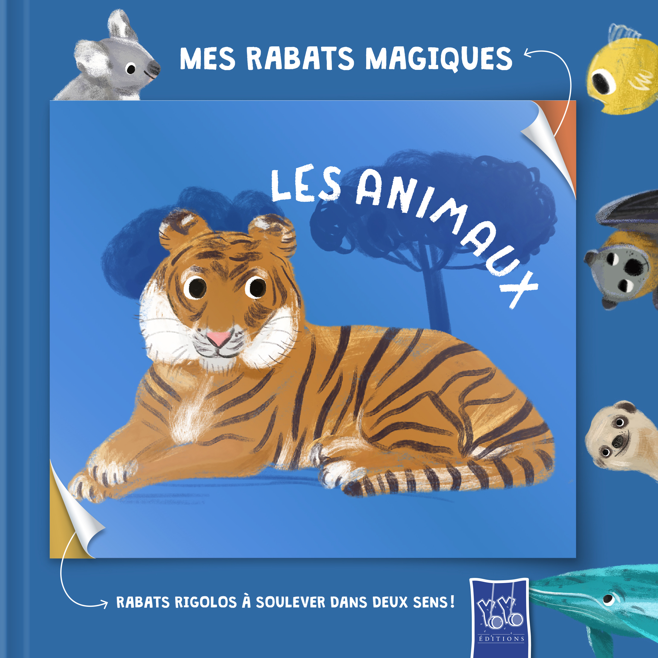 Les animaux - mes rabats magiques