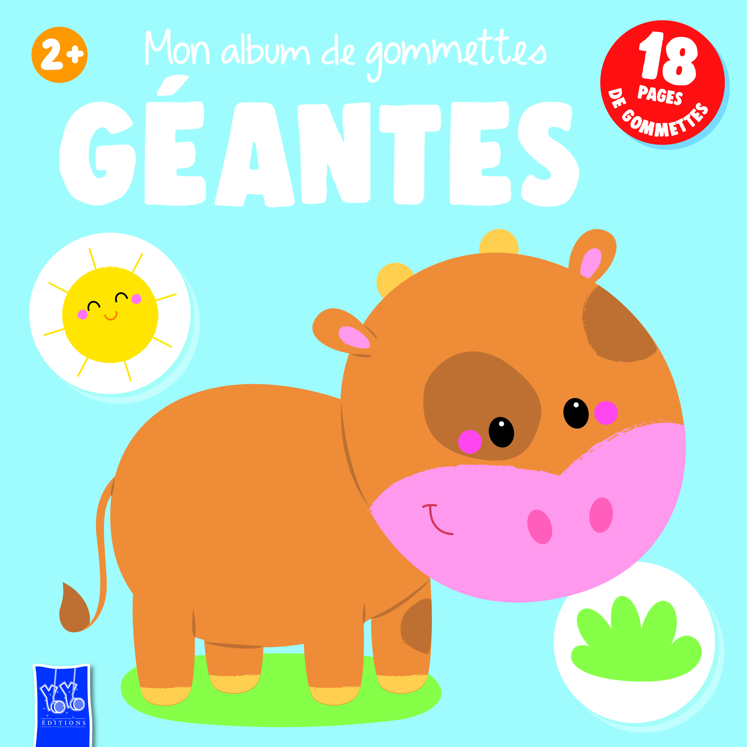 2+ - Mon album de gommettes géantes