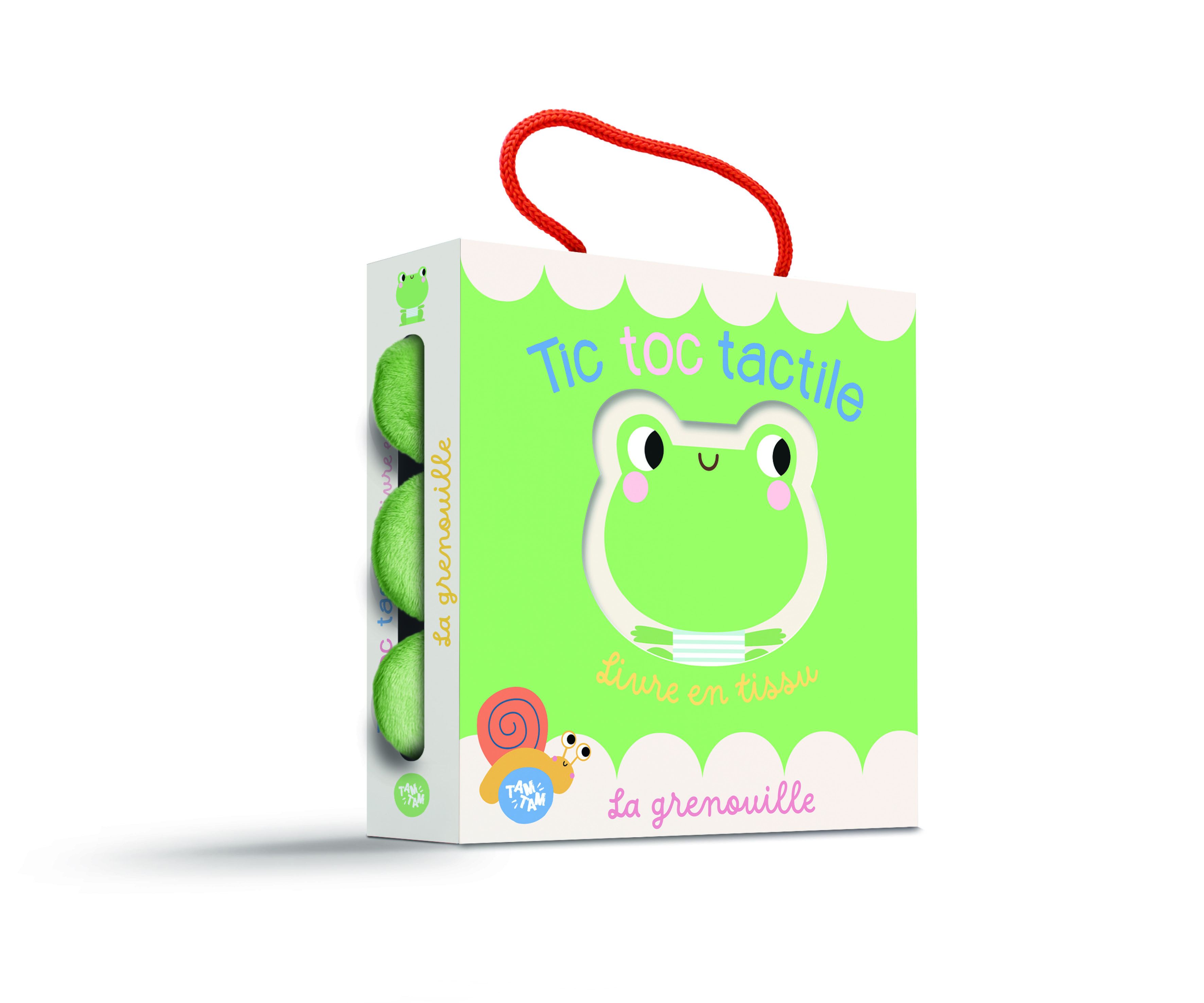 La grenouille - Tic toc tactile 