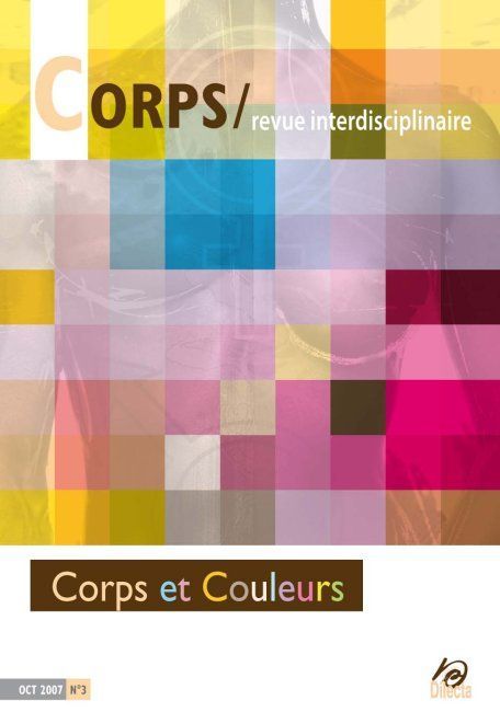 Revue Corps N°3 - Corps et Couleurs
