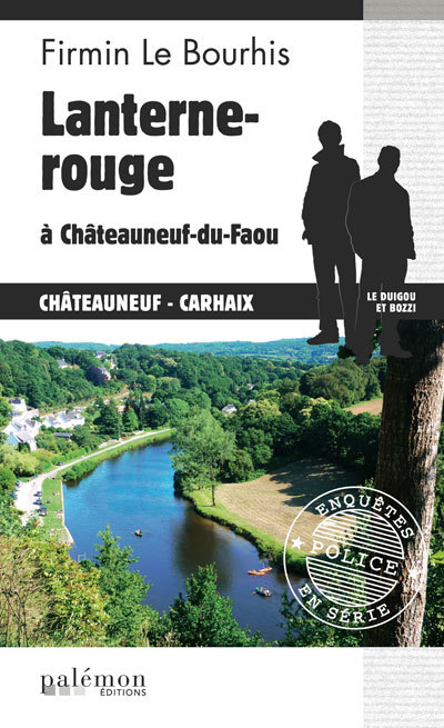 Lanterne rouge à Chateauneuf-du-Faou
