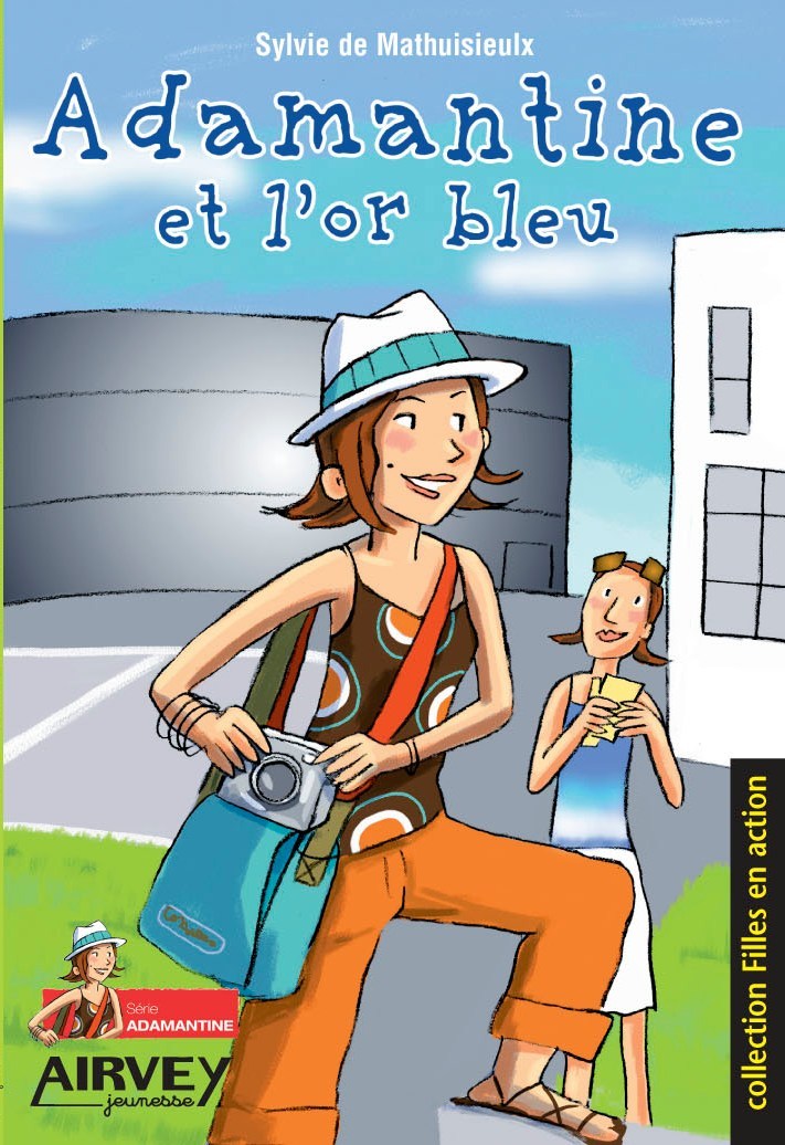 ADAMANTINE ET L'OR BLEU. Série "Adamantine", n° 1