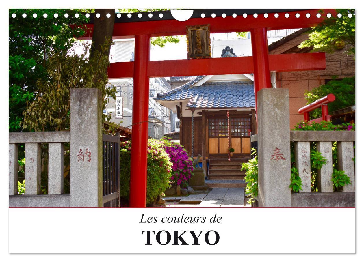 Les couleurs de Tokyo (Calendrier mural 2025 DIN A4 vertical), CALVENDO calendrier mensuel