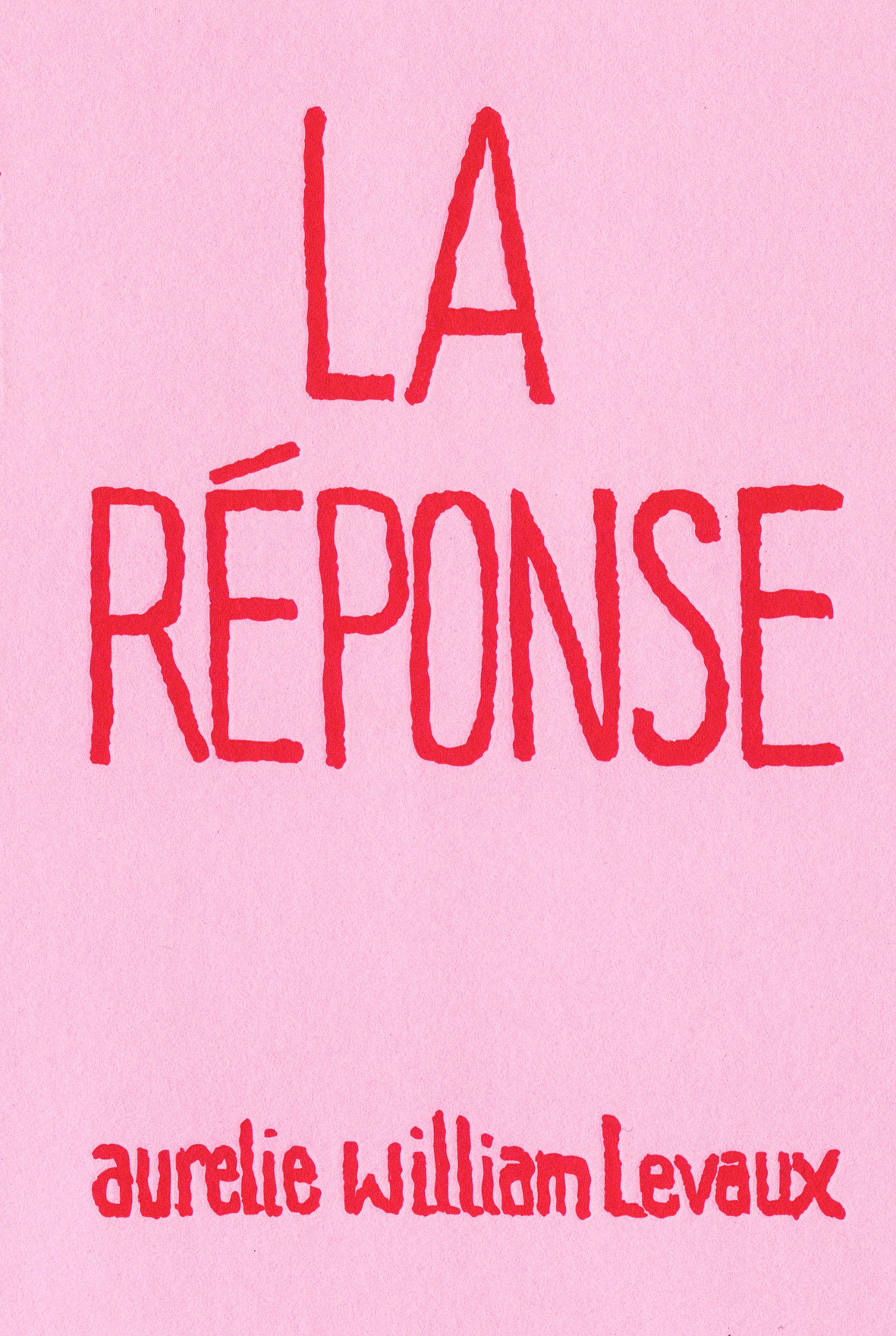 La Réponse - Ancienne Edition