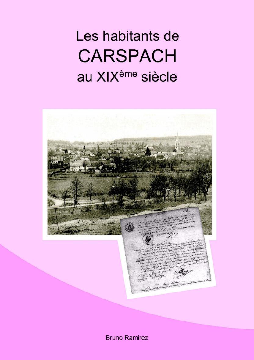 Les habitants de Carspach au XIXème siècle