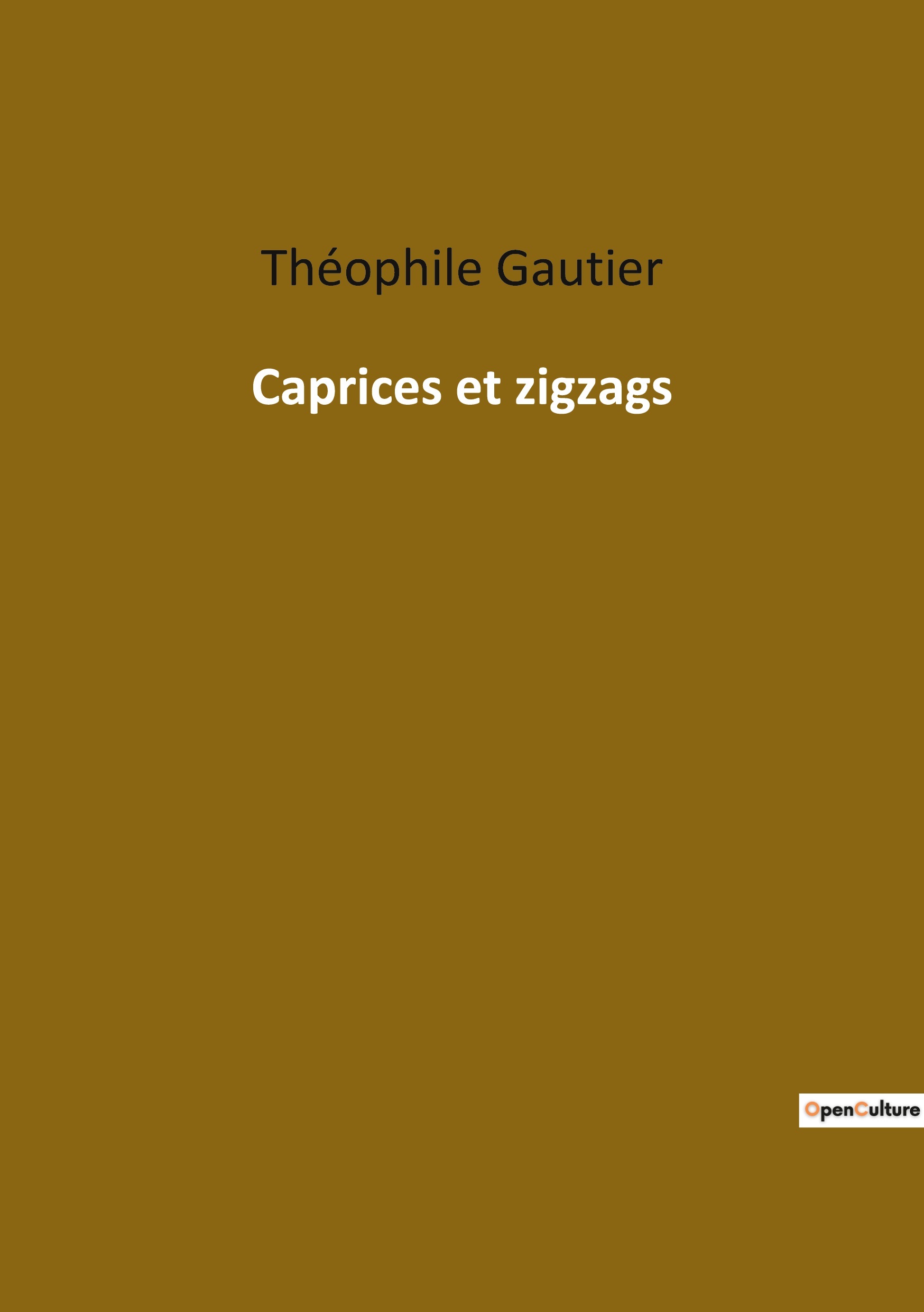 Caprices et zigzags
