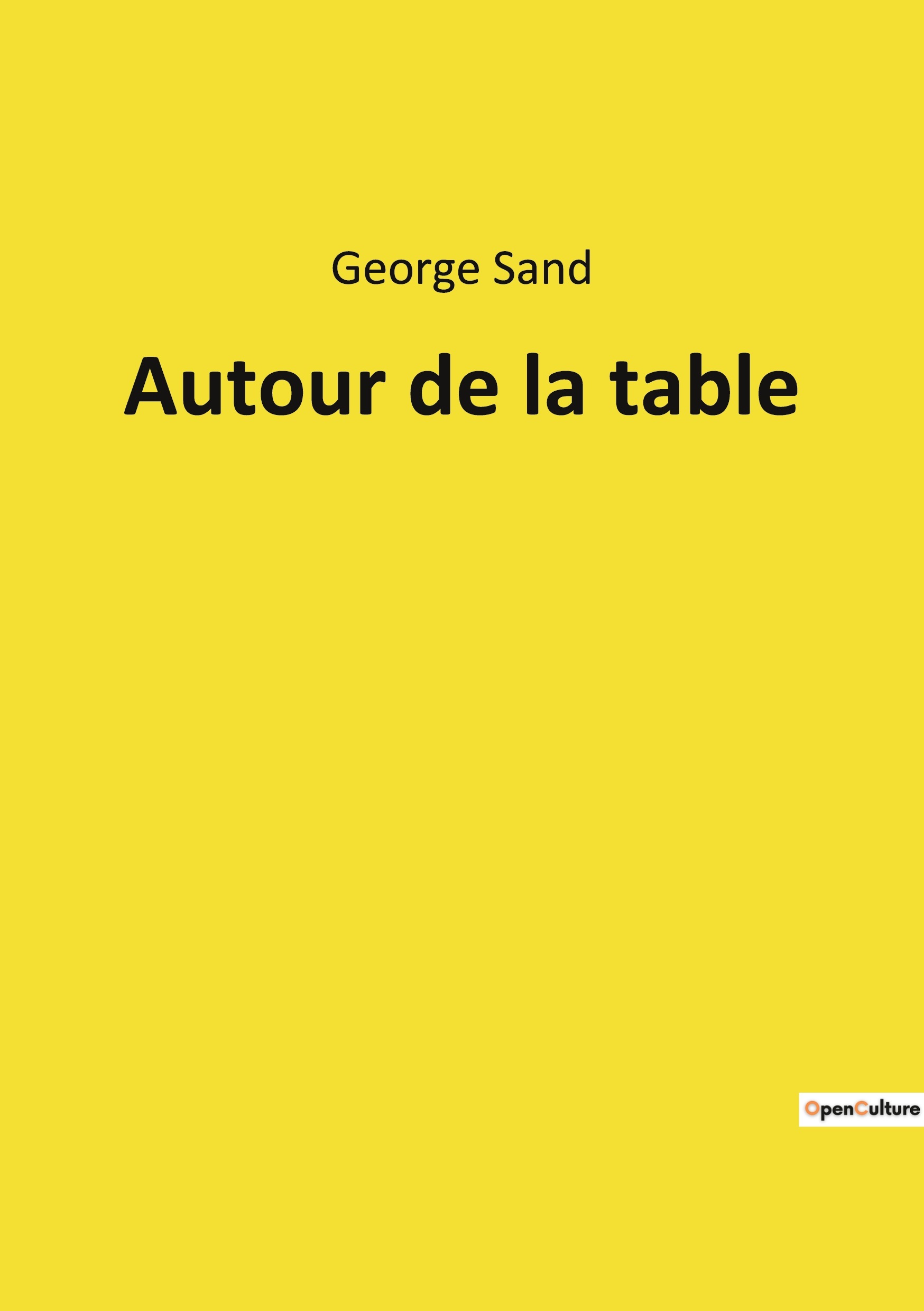 Autour de la table