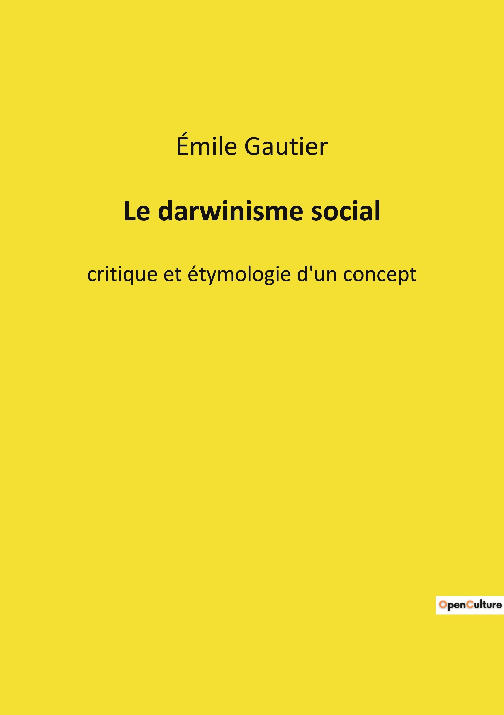 Le darwinisme social