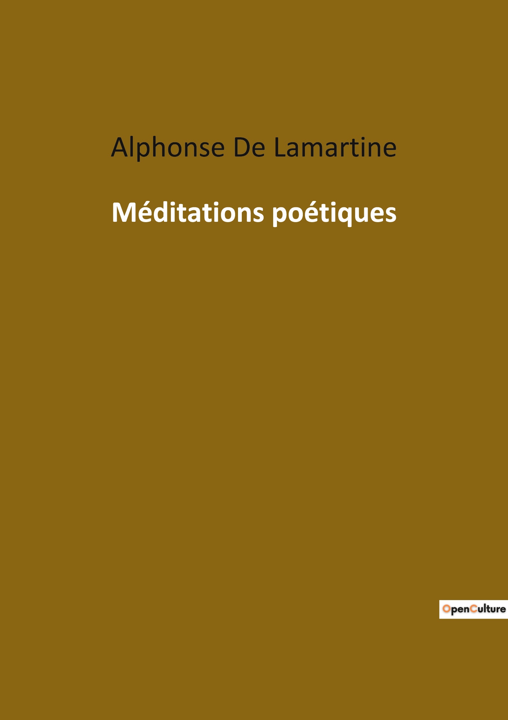 Méditations poétiques