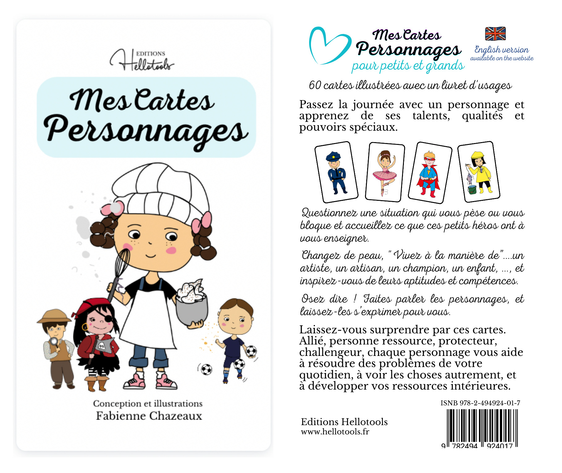 Mes cartes personnages