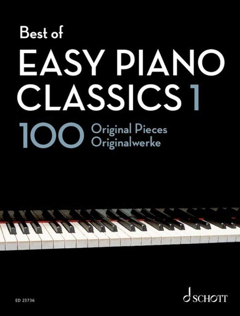 HANS-GUNTER HEUMANN : BEST OF EASY PIANO CLASSICS 1 - 100 ORIGINAL PIECES - 100 ORIGINAL WERKE