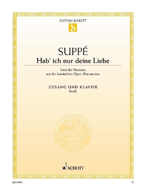 Hab ich nur deine Liebe