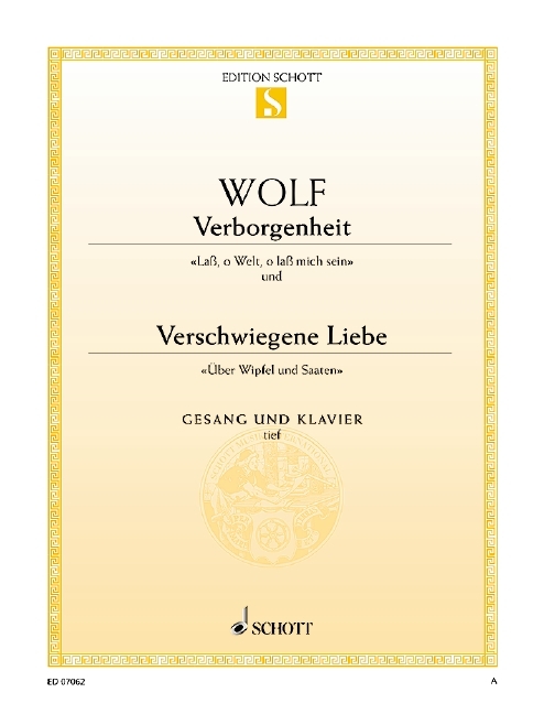 Verborgenheit / Verschwiegene Liebe