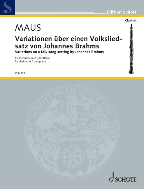 Variations on a folk song setting by Johannes Brahms