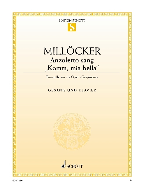 Anzoletto und Estrella ("Anzoletto sang")