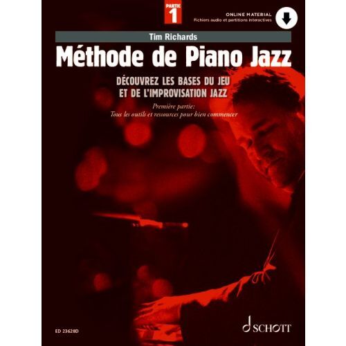 METHODE DE PIANO JAZZ 1 + AUDIO ONLINE - DECOUVREZ LES BASES DU JEU ET DE L'IMPROVISATION JAZZ