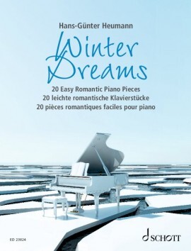 HANS-GUNTER HEUMANN : WINTER DREAMS - 20 PIECES ROMANTIQUES FACILES POUR PIANO