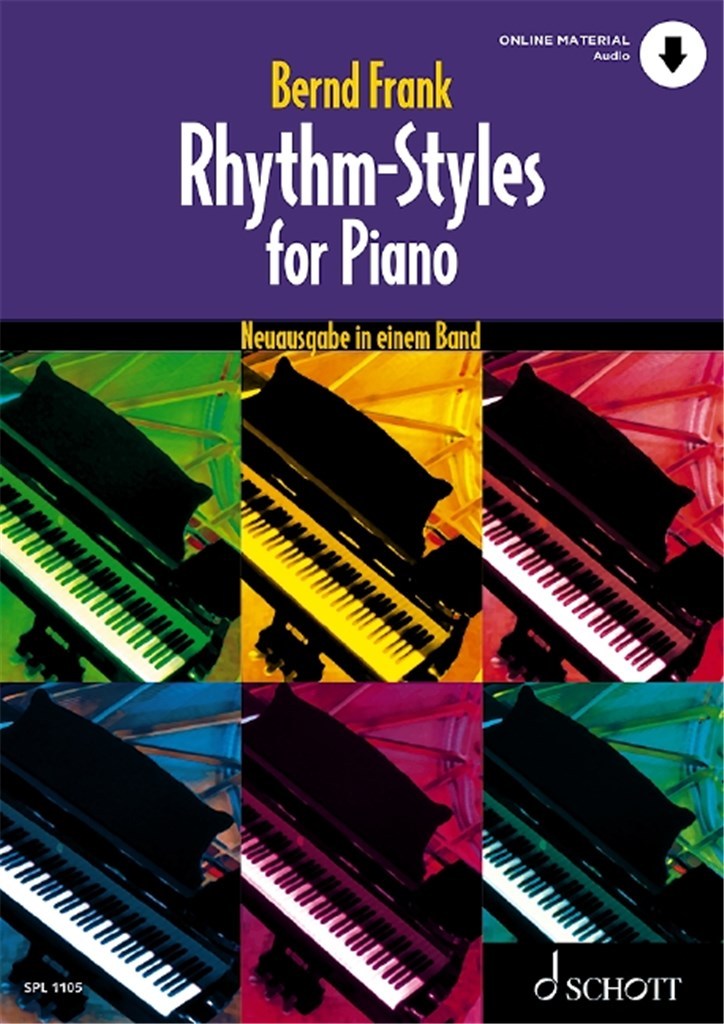 BERND FRANK :  RHYTHM-STYLES FOR PIANO - RECUEIL + ENREGISTREMENT(S) EN LIGNE