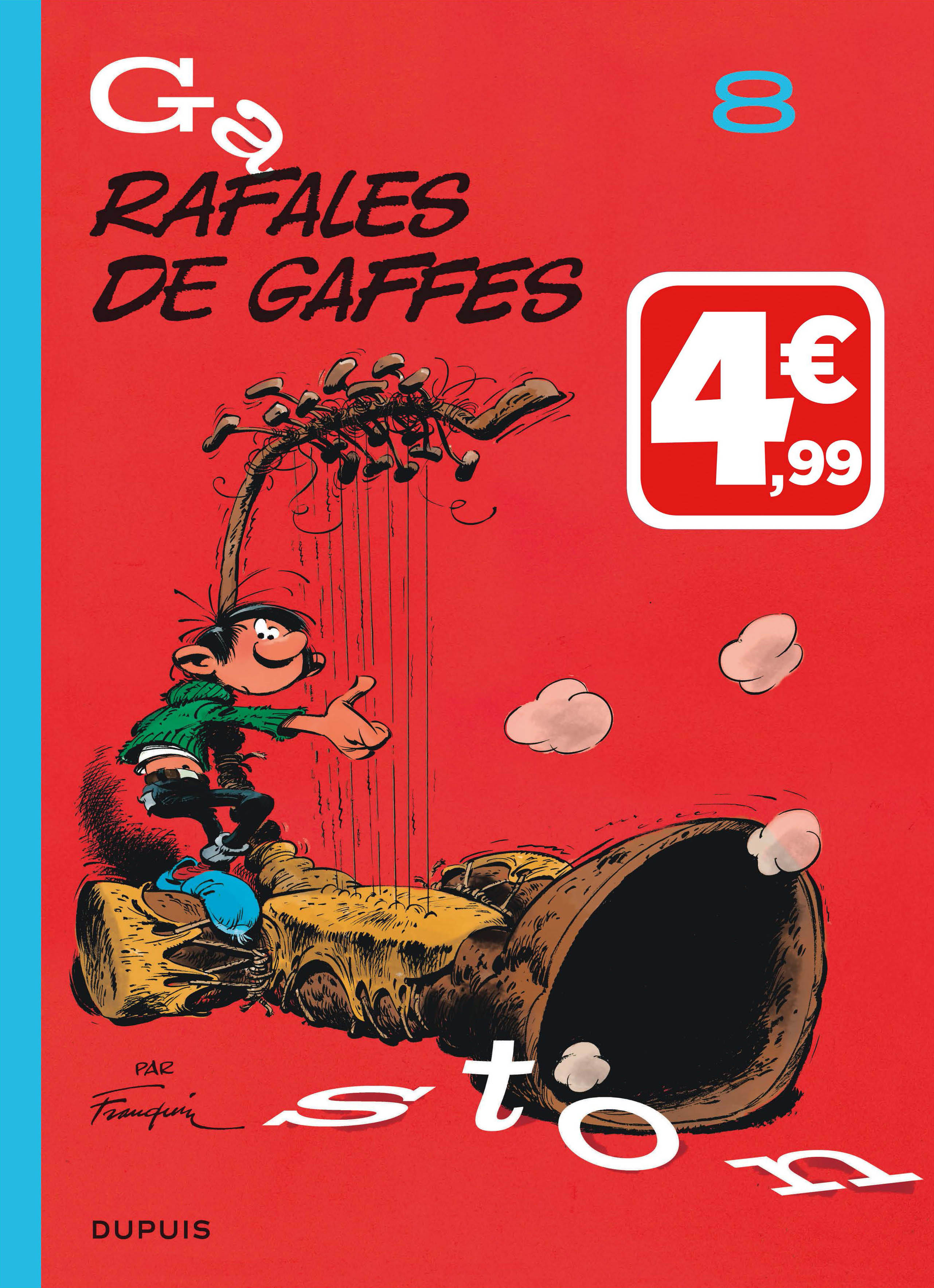 Gaston (Edition 2018) - Tome 8 - Rafales de gaffes (Indispensables)