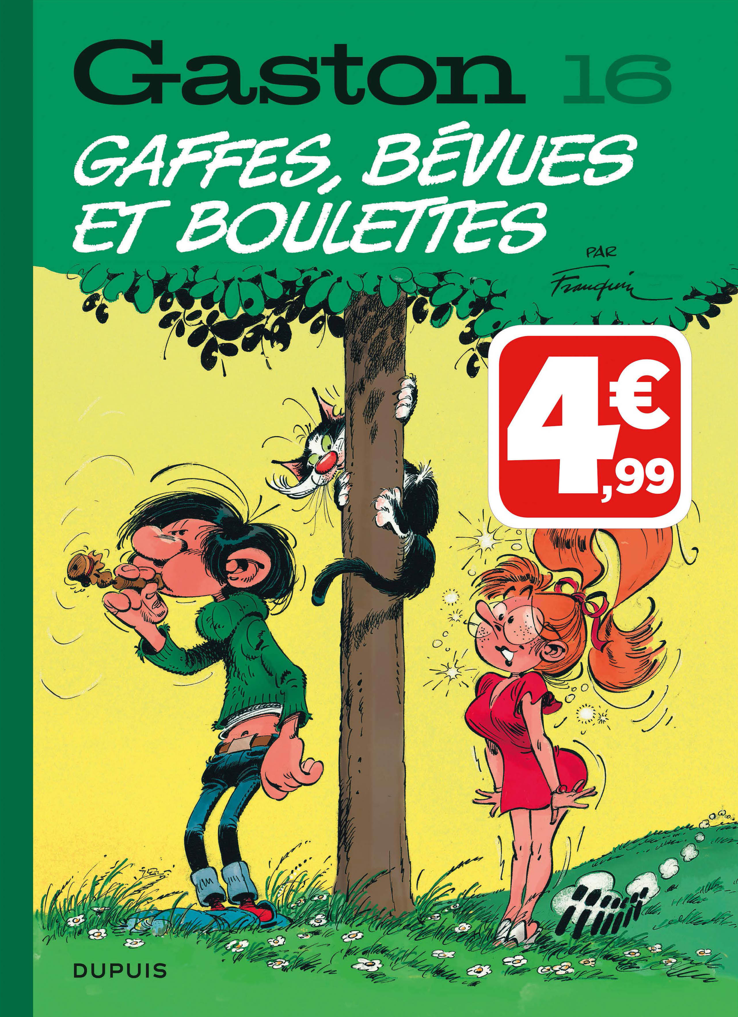 Gaston (Edition 2018) - Tome 16 - Gaffes, bévues et boulettes (Indispensables)