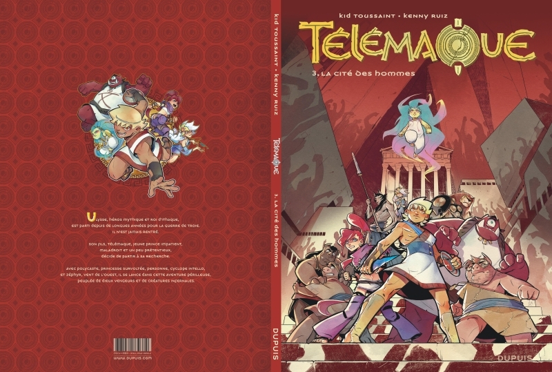 Télémaque - Tome 3 - La cité des hommes