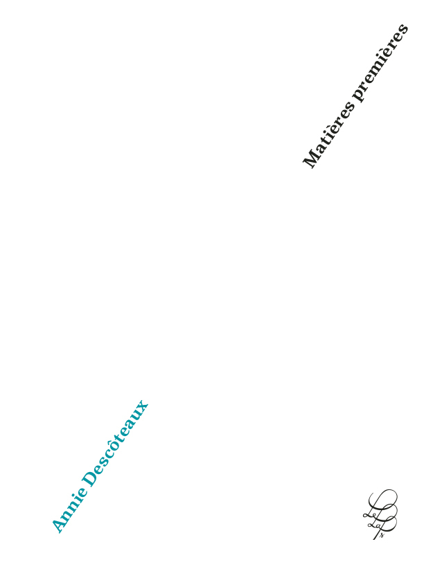 Matières premières