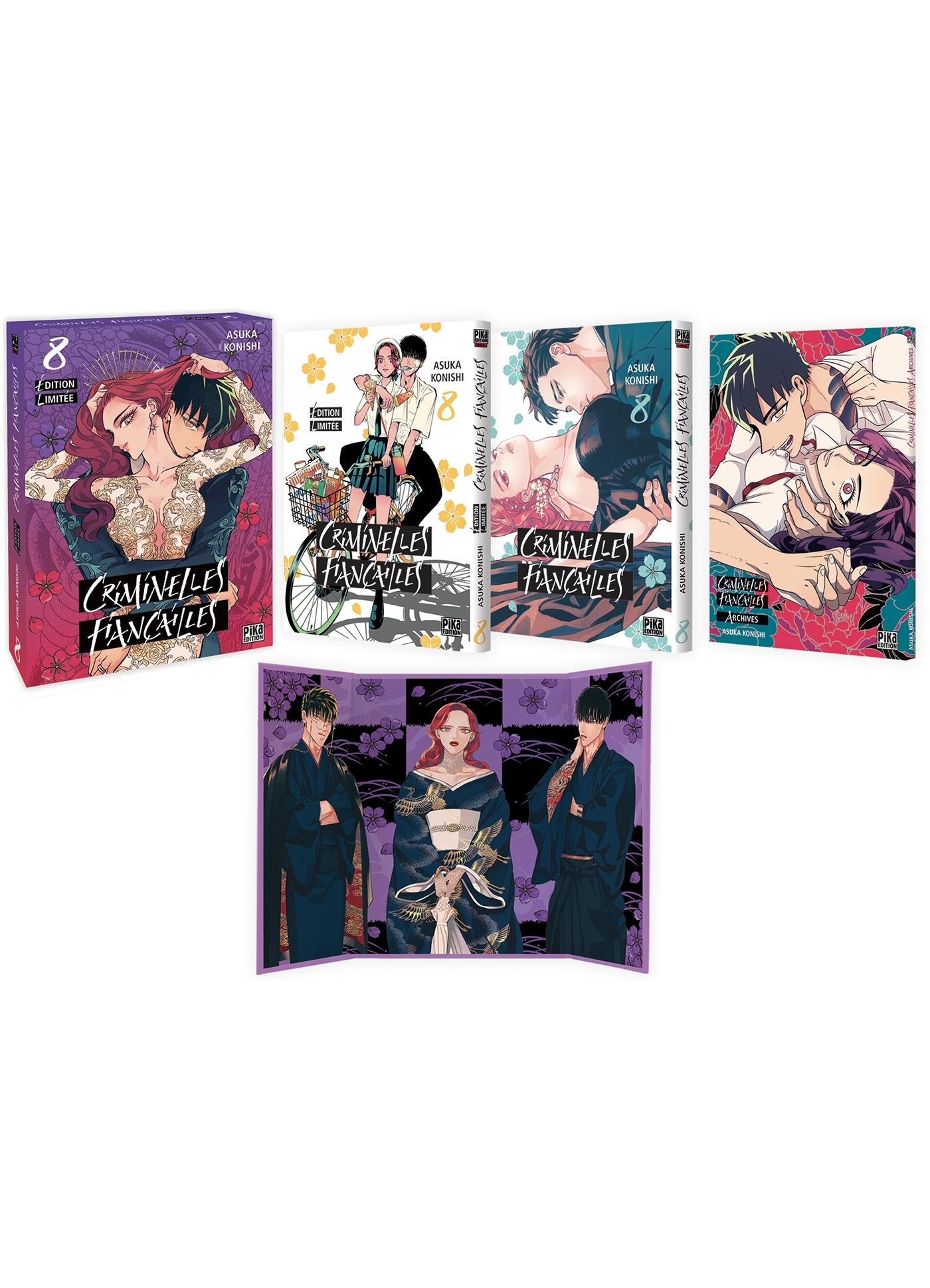 Criminelles Fiançailles T08 Edition limitée