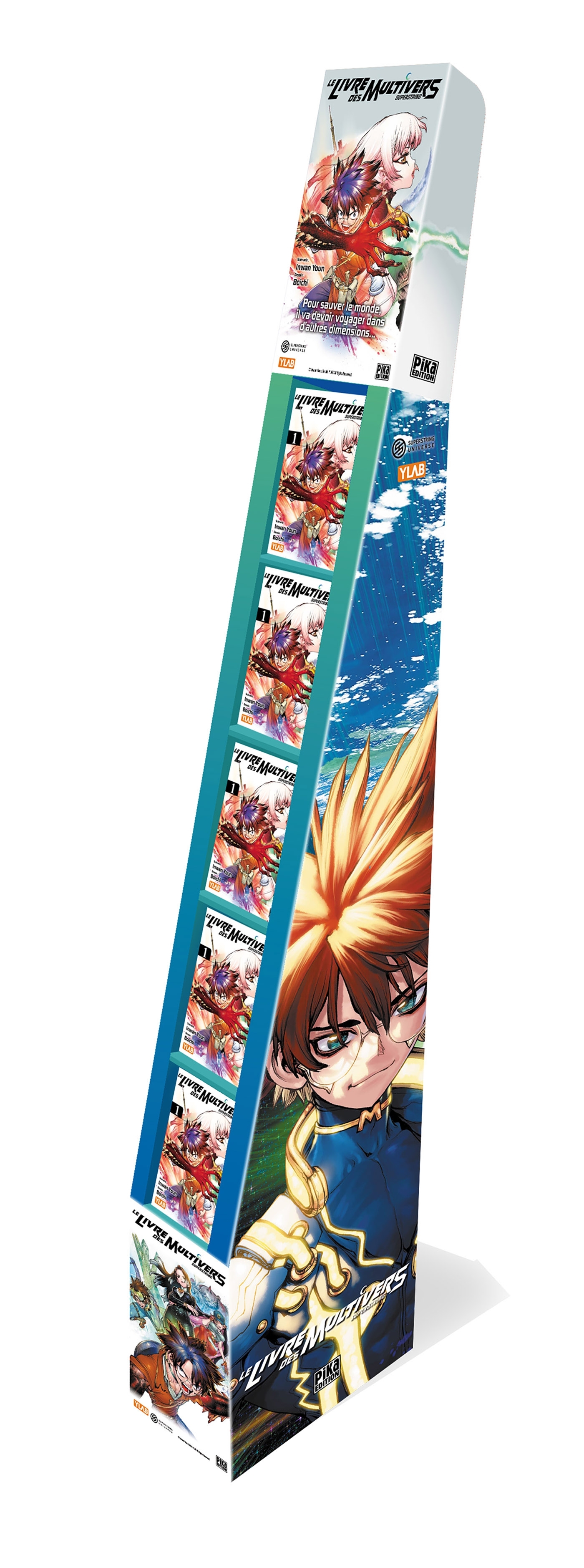 Le Livre des Multivers Display de sol 15ex T01