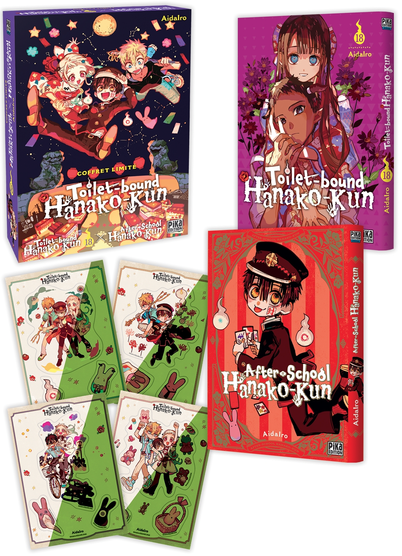 Toilet-bound Hanako-kun Coffret T18 + After-school Hanako-kun