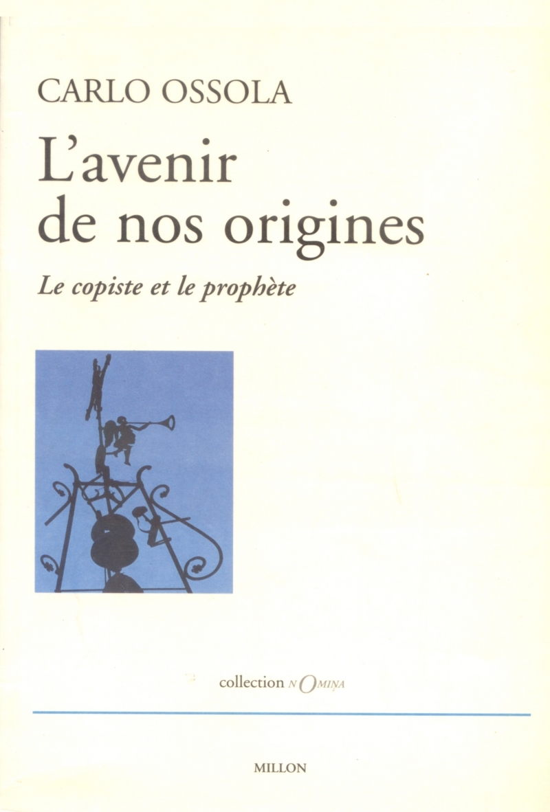 L'AVENIR DE NOS ORIGINES