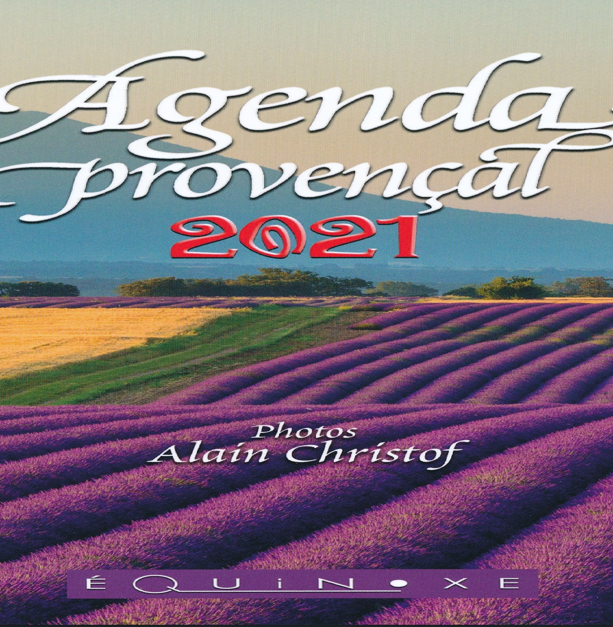 AGENDA PROVENCAL 2021 GRAND FORMAT ANE
