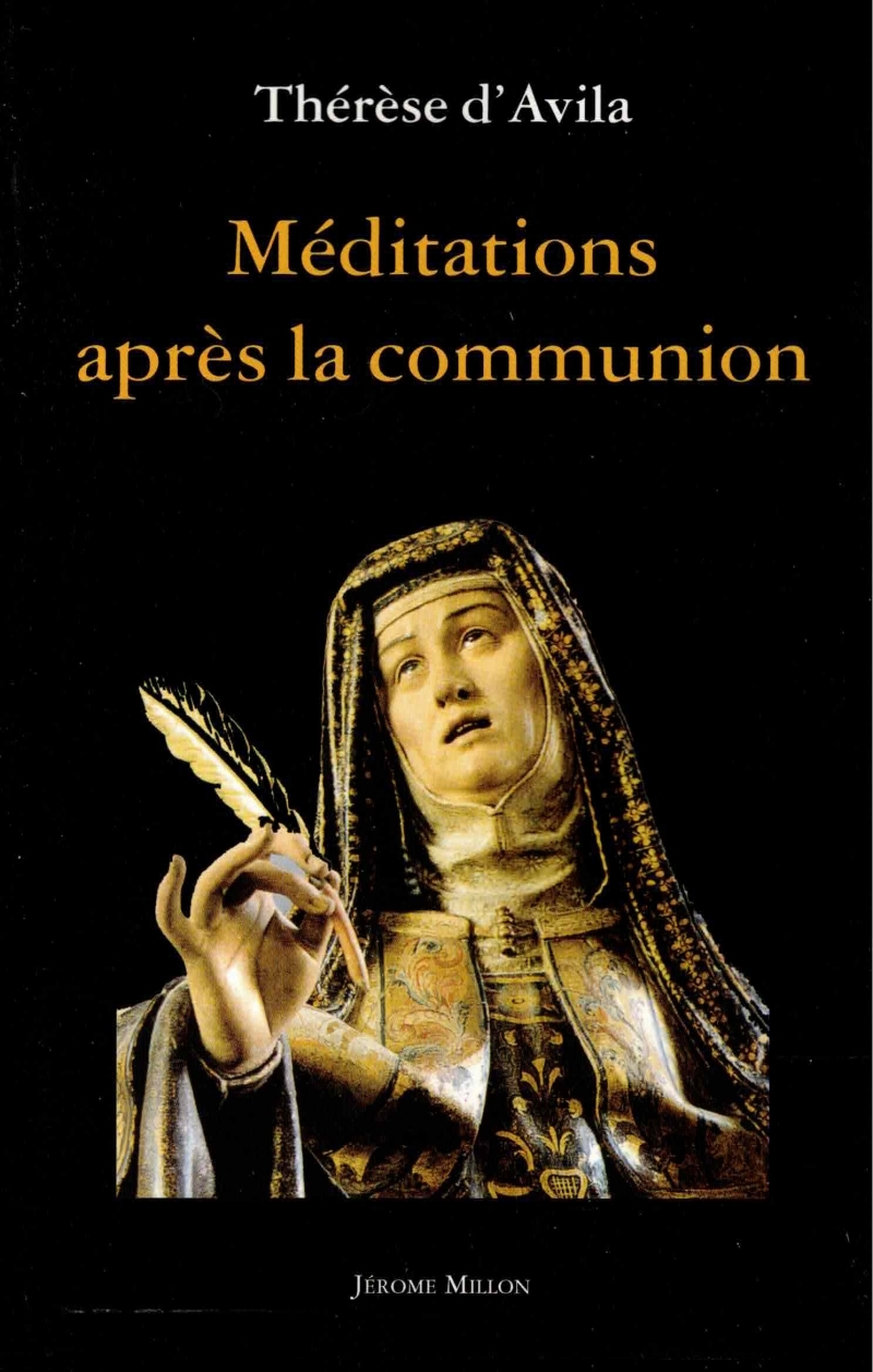 MEDITATIONS APRES LA COMMUNION