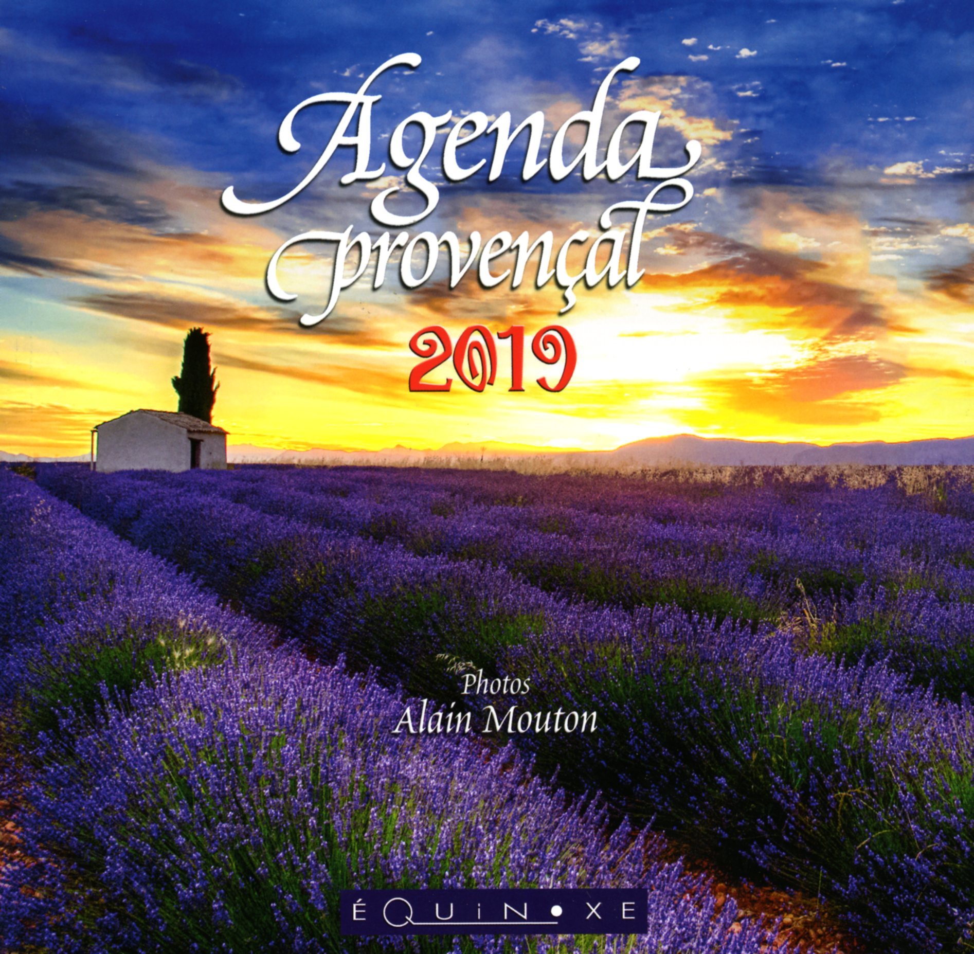 AGENDA PROVENCAL 2019 PETIT FORMAT LAVANDE