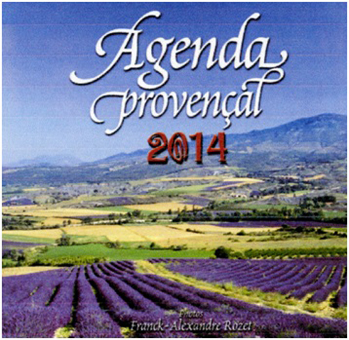 AGENDA PROVENCAL 2014 PETIT FORMAT LAVANDE