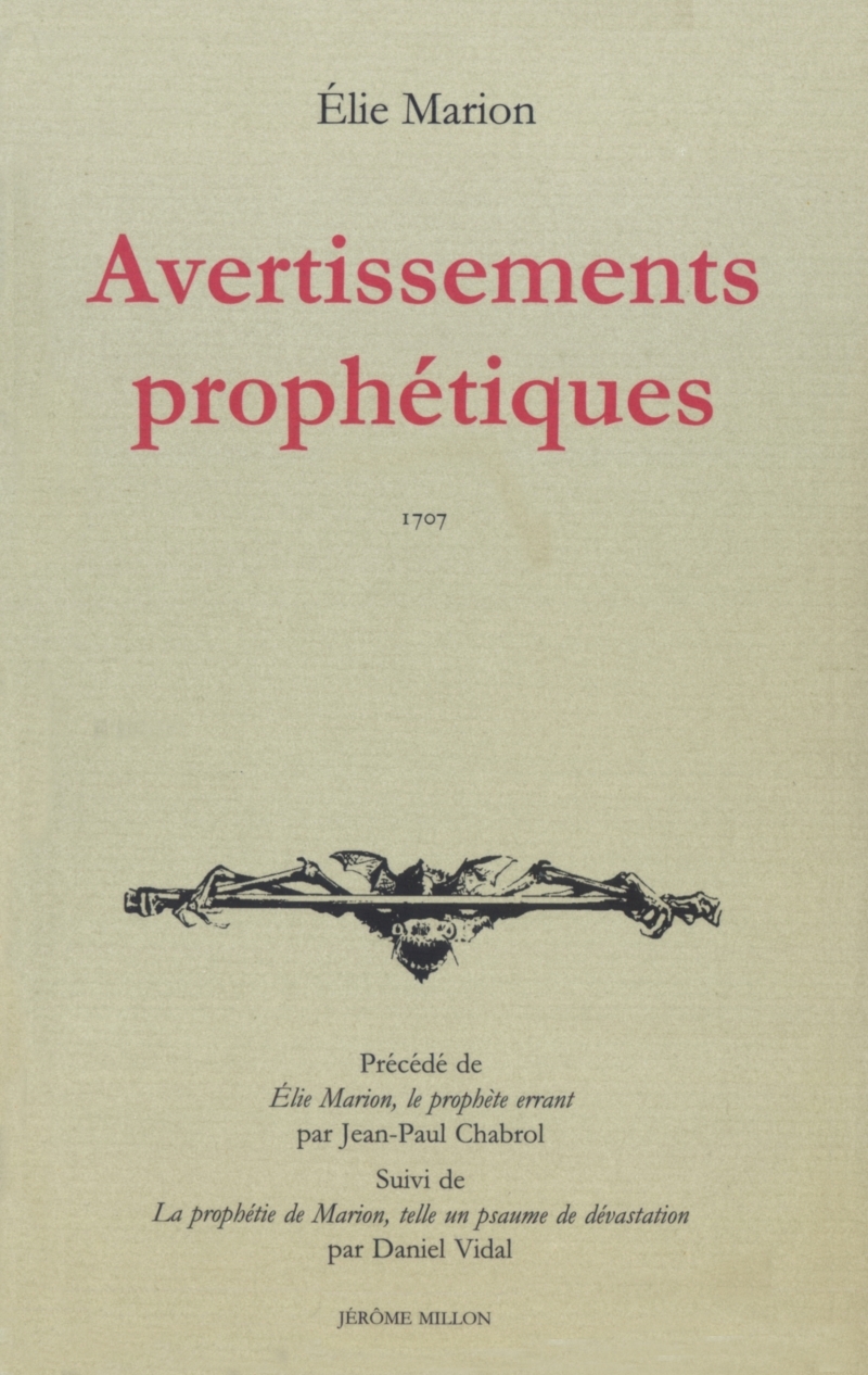 AVERTISSEMENTS PROPHETIQUES