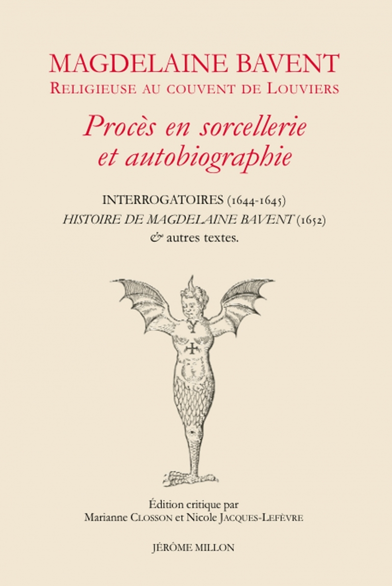 Magdelaine Bavent religieuse au couvent de Louviers
